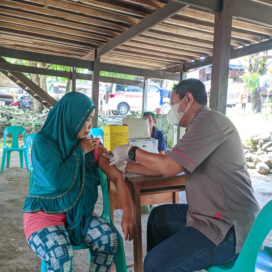 Percepatan Vaksinasi Covid-19 di Desa SIDDO Berjalan Dengan Baik