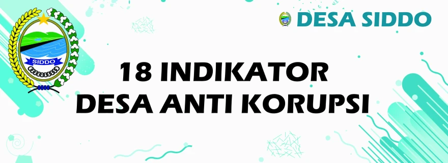 18 INDIKATOR DESA ANTI KORUPSI