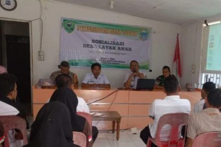 Peduli Hak Anak, Pemdes Siddo Gelar Sosialisasi DL